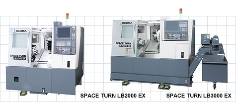 日本大隈臥式單刀架數控車床SPACE TURN系列