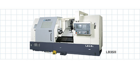 日本大隈臥式單刀架數控車床LB 系列