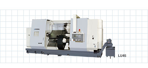 日本大隈臥式雙刀架數控車床LU 系列