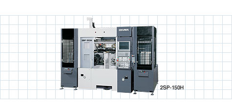 日本大隈并聯雙主軸數控車床2SP-150H