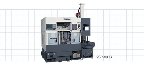 日本大隈臥式雙主軸數控車床2SP 系列