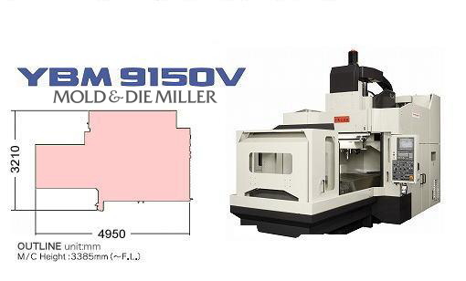 CNC JIGBORER　YBM 9150V